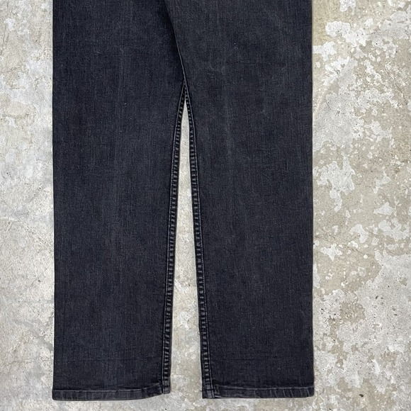 Dearborn Denim Jeans Mens 35 Black Pants USA Straight Stretch Fits 35x31 - Picture 7 of 15